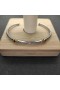 David Yurman Kvinders Petite Helena Klassiske Kabel-Station Cuff Bracelet Sterling Sølv med 18K Gul Guld med Diamanter 3mm