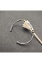David Yurman Kvinders Petite Helena Klassiske Kabel-Station Cuff Bracelet Sterling Sølv med 18K Gul Guld med Diamanter 3mm