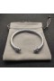 David Yurman Kvinder Renæssance Cablespira Cuff Bracelet Sterling Sølv 5mm