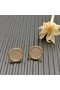 Petite DY Elementer Stud Øreringe 18K Gul Guld med Perlemor og Diamanter 11mm