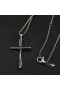 David Yurman Crossover Kruis Hanger Geel Goud met Diamanten 30.2 mm