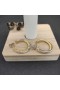 David Yurman Diamond-Set Oorbellen met een Binnendiameter van 20mm