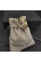 David Yurman Diamond-Set Oorbellen met een Binnendiameter van 20mm