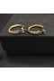 David Yurman Diamond-Set Oorbellen met een Binnendiameter van 20mm