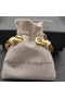 David Yurman Vrouwen Gesp Cablespira Bangle Armband 18K Geel Goud met Robijnen en Diamanten 7mm
