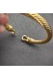 David Yurman Vrouwen Gesp Cablespira Bangle Armband 18K Geel Goud met Robijnen en Diamanten 7mm