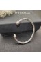 David Yurman Vrouwen Kabel Manchet Armband van Sterling Zilver met 18 KARAAT Geel Goud en Diamant 5mm