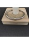 David Yurman Vrouwen Kabel Flex-Station Manchet Armband van Sterling Zilver met 14 karaat Geel Goud, 4mm