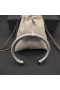 David Yurman Women ' s Classic Kabel Station Manchet Armband van Sterling Zilver met Pave Diamanten 7mm