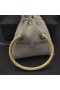 David Yurman Women ' s Classic Cablespira Manchet Armband 18K Geel Goud met Blauwe Diamant 5mm