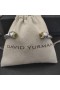David Yurman Women ' s Classic Cablespira Manchet Armband van Sterling Zilver met Gele Diamant 5mm