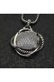 David Yurman Vrouwen Infinity Hanger Ketting Sterling zilver met Pave Diamanten 32mm