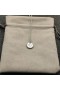 David Yurman Vrouwen van de Eerste Charm Necklace Sterling Zilver met Diamant C