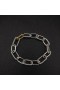 David Yurman Vrouwen Madison Ketting Armband van Sterling Zilver met 18 KARAAT Geel Goud 8,5 mm