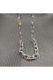 David Yurman Vrouwen Madison Chain Necklace Sterling Zilver met 18 KARAAT Geel Goud 8,5 mm