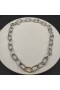 David Yurman Vrouwen Madison Chain Necklace Sterling Zilver met 18 KARAAT Geel Goud 8,5 mm