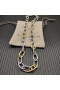 David Yurman Vrouwen Madison Chain Necklace Sterling Zilver met 18 KARAAT Geel Goud 8,5 mm
