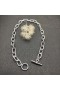 David Yurman Vrouwen Madison Toggle Ketting in Sterling Zilver 11mm