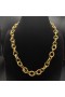 David Yurman Vrouwen Ovaal Link Ketting 18K Geel Goud 16mm