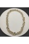 David Yurman Vrouwen Ovaal Link Ketting Sterling Zilver met 18 KARAAT Geel Goud 16mm