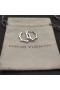 David Yurman Zig Zag Stax™ Hoepel Oorbellen in Sterling Zilver met Diamanten van 22,8 mm