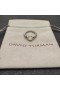 David Yurman 6mm Rasvaa Square Helmi Rengas
