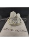 David Yurman Crossover Vanne Korvakorut Sterling Silver 14K Keltainen Kulta 22.3 mm