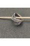 David Yurman Lemniscate Double Diamond Crossover Rengas