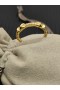 David Yurman Petite Helena Kääri Bändi Rengas 18K Keltainen Kulta Timantteja 4mm