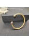 David Yurman Naisten Kaapeli-Ranneke Rannerengas 18K Keltainen Kulta Timantteja 5mm