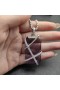 David Yurman Naisten Kaapeli Wrap Amuletti Sterling Hopea Laventeli Ametisti ja Timantteja 32mm