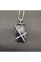 David Yurman Naisten Kaapeli Wrap Amuletti Sterling Hopea Laventeli Ametisti ja Timantteja 32mm