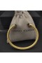 David Yurman Naisten Klassinen Cablespira Ranneke Rannerengas 18K Keltainen Kulta Violetti Timantteja 5mm