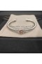 David Yurman Naisten Klassinen Cablespira Asema Ranneke Rannerengas Sterling Hopea Samppanja Timantteja 4mm