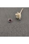 David Yurman Naisten Infinity Riipus Kaulakoru Sterling silver, kanssa Granaatti 7mm