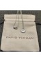 David Yurman Naisten Alkuperäistä Charmia Kaulakoru Sterling Hopea Timantti W