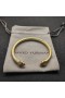 David Yurman Naisten Renessanssin Cablespira Ranneke Rannerengas 18K Keltainen Kulta 5mm