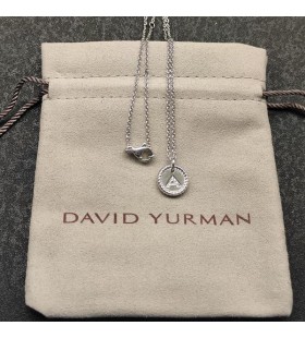 David Yurman Alkuperäistä Charmia Sterling Hopea Timantti On