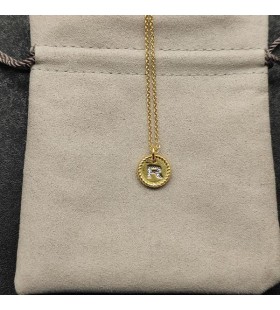 David Yurman Naisten Alkuperäinen Viehätys Kaulakoru 18K Keltainen Kulta Timantti R