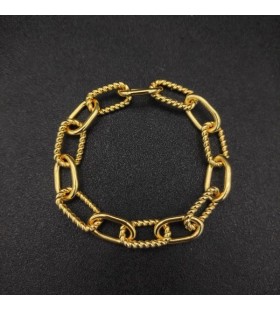 David Yurman Naisten Madison Ketjun Rannerengas 18K Keltainen Kulta 11mm