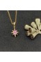 David Yurman North Star Amulette en Or Rose 18 carats avec Diamants 15mm