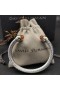 David Yurman Femmes Classic Câble Bracelet Manchette en Argent Sterling avec Or Jaune 18 carats et Champagne Diamants 7mm