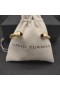 David Yurman Femmes Classic Cablespira Bracelet Manchette en Or Jaune 18 carats avec Diamants Rouge 5mm