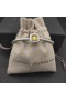 David Yurman Femmes Classic Cablespira Station Bracelet Manchette en Argent Sterling avec Citrine et Diamants 4mm