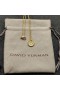 David Yurman Femmes Initiale de Charme Collier en Or Jaune 18 carats avec Diamant D