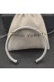 David Yurman Femmes de la Petite Helena Classique Câble de la Station de Bracelet Manchette en Argent Sterling avec 14K Or Jaune 4mm