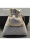 David Yurman Femmes de la Petite Helena Envelopper la Station de la Chaîne de Collier en Or Jaune 18 carats avec des Diamants 29mm