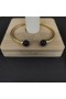David Yurman Femmes Solari Cablespira Bracelet Manchette en Or Jaune 18 carats avec Noir Onyx et Diamants de 3mm