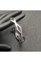 David Yurman Femmes Zig Zag Stax Deux rangées Bracelet Manchette en Argent Sterling avec des Diamants 13mm
