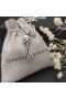David Yurman Hommes Memento Mori Crâne Clé Amulette en Argent Sterling avec des Diamants Noirs de 31,7 mm
